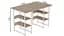 Компьютерный стол Ferrum-decor Карен 75x120x60 белый ДСП Дуб Сан-Марино 16мм (FRD-102259) - миниатюра 3