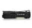 Ліхтарик ручний Bailong BL525 Led-CREE Q5+COB, 3 режими, Zoom, алюміній, акумулятор, 100х24х24 - мініатюра 2