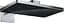 Верхній душ Hansgrohe Rainmaker Select 460 1jet з тримачем Black/Chrome 24003600, Чорний - мініатюра 1