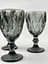 Набір келихів для вина Glassware 6шт Подарункові кольорові скляні фужери для коктейлів 300мл Сірий - мініатюра 5