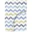 Простирадло Cosas на резинці 90х200х25 zigzag cs1, небесний (ZigBlueSkyBeige_90x200x25) - мініатюра 1