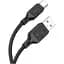Дата кабель USB-C to USB-C 1.0m Cool silicone X90 black HOCO (6931474788443) - мініатюра 3
