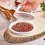 Пресс для бургеров и котлет ручная пресс-форма для гамбургеров, Kitchen Master Белый 87320 - миниатюра 2