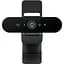 Веб-камера Logitech Brio 4K Graphite UltraHD (L960-001718) Black (960-001718) - мініатюра 1