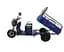 Вантажний електроскутер-самоскид триколісний CROSSER Cargo 16 (1200W 60V, 45Ah) Синій - мініатюра 2