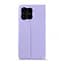 Чехол-книжка для Motorola G86 5G, OneFold Case, фиолетовый, из экокожи (PU) и TPU, с магнитом, с подставкой и отделением для карт, трансформируемый в подставку, противоударный, защита всего корпуса, ArmorStandart (ARM86942) - миниатюра 2