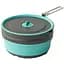 Каструля Sea To Summit Frontier UL Collapsible Pot w/Sack 2.2 L Aqua Blue (1033-STS ACK025021-390202) - мініатюра 1
