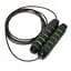 Скакалка швидкісна для кросфіту Cornix Speed Rope Classic XR-0148 Black/Green - мініатюра 3