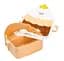 Ланч-бокс дитячий зі столовими приборами Cake 20х18х8 см, шоколад TS Kitchen HP12271BR - мініатюра 3