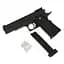 Іграшковий пістолет "Colt M1911 Hi-Capa" Galaxy G6 метал чорний - мініатюра 3