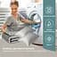 Комплект постільної білизни Ideia Сатин євро 200х220 см (8-36083_сірий/беж) - мініатюра 11