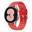 Браслет Twist для Samsung Galaxy Watch 4 - червоний ширина кріплення 20мм силікон Watchbands (W30-2WB21134651) - мініатюра 2
