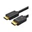 Кабель мультимедійний DisplayPort M to DisplayPort M 1.0m DP102 black Ugreen (10244) - мініатюра 1