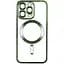 Чохол TPU Metallic Full Camera Magsafe Apple iPhone 15 Green (32622_2918261) - мініатюра 1