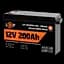 Акумулятор LP LiFePO4 12V (12,8V) - 200 Ah (2560Wh) (Smart BMS 100А) з BT пластик для ДБЖ - мініатюра 3