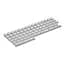 Набір кейкапів Hator OMA Profile PBT Keycap Set White US/UA A-part ANSI/ISO (HTS510) - мініатюра 2