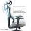 Офісне крісло OfficePro Elegant OC600-B-DG-DG (OC600-B-DG-DG) - мініатюра 12