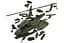 Конструктор Airfix QUICK BUILD Apache Helicopter J6004 - мініатюра 3