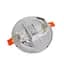 Стельовий врізний світильник для ванної Brille LED-36R/8W CW - мініатюра 9