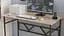 Компьютерный стол Ferrum-decor Райан 75x100x60 черный ДСП Дуб Сан-Марино 16мм (FRD-103674) - миниатюра 6