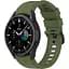 Ремінець для Samsung Galaxy Watch 5 40mm - зелений ширина кріплення 20мм силікон Watchbands RiccoOne (W25-0WB66352299) - мініатюра 1
