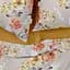 Комплект постельного белья Cosas Roxy flowers Семейный бежевый (FlowerRoksiBeige_Mustard16_160x2) - миниатюра 6