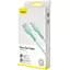 Кабель Baseus Silica Cable USB to Type-C 1m CATGJ-06 Green - мініатюра 3