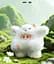 Коллекционная мягкая игрушка 10/10 Toys с кольцом Giggle Monster Лесные пушистики V2 (GM9981134) - миниатюра 2