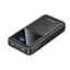 Портативна батарея Vention 20000mAh Power Bank (Micro-USB+USB-C+USB-A+USB-A) 22.5W Black - мініатюра 1
