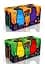 Вязкая масса Mega Stretch Slime, 2 банки, украинская/русская, Danko Toys - миниатюра 2