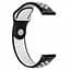 Ремінець BeWatch sport-style 20 мм для смарт-годинника Xiaomi amazfit BIP Чорно-Білий (1010112) - мініатюра 2
