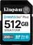 Карта пам'яті SD 512GB C10 UHS-I U3 V30 R200/W160MB/s Kingston teh0013308 - мініатюра 1