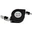 Кабель Toto TKX-66 Flat USB cable microUSB 1m Black - миниатюра 1