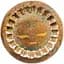 Тарілка бронзова настінна 48 см - мініатюра 1