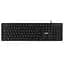 Клавіатура мембранна OKW020, 104key ,USB-A, EN/UKR/RU,чорний Acer teh0013901 - мініатюра 2
