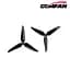 Пропелер для дрона Gemfan 7140 PC 3 Blade - Black 2xCW/2xCCW (PMPC7140-3B) - мініатюра 2