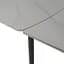 Стіл Vela 110-170x75 white marble matt - мініатюра 4