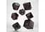Набір кубиків Dragons Modern Dice Set Obsidian , 7 шт. (RDRA07) - мініатюра 2
