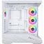 Корпус для ПК Lian Li V100R case with pre-installed four 120mm RGB PWM fan, White (G99.V100RW.01) - мініатюра 3