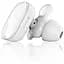 Бездротові навушники Baseus Bluetooth Encok W02 із вбудованим мікрофоном NGW02-02 Білі (7607146182) - мініатюра 2