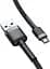 Кабель Baseus cafule Cable USB For Micro 2.4A 0.5 м Сірий + Чорний - мініатюра 2