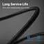 Патч-корд 5м, S/FTP cat 8 RJ-45 COPPER black Vention (IKGBJ) - мініатюра 8