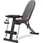 Набор Hop-Sport Strong 99кг со скамейкой HS-1030 и стойками 1005L - миниатюра 6