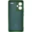 Чохол Silicone Cover Ummi Lakshmi Full Camera (AA) для Xiaomi Redmi Note 13 Pro+ Зелений / Dark green - мініатюра 2