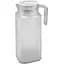 Графін скляний з пластиковою кришкою 1000ml MS-2697 - мініатюра 1