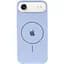 Чохол Epik Silicone Case Full Protective (AA) V2 with MagSafe для Apple iPhone 17 Air (6.5) Блакитний / Lilac Blue - мініатюра 2