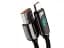 Кабель Baseus Display Fast Charging Cable USB to Type-C 66W 2m CASX020101 Black - миниатюра 2