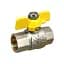 Кран шаровой для газа Zegor GB11 бабочка 1/2" ВВ МОР5 30412 - миниатюра 1