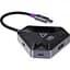 Хаб Usb Proove Gaming Spectre, Dark Grey, Type-C 3.1 - 1xType-C (100 Вт) / 1xType-C 3.0 / 2xUsb 3.0 / HDMI 4K, кабель 15 см - мініатюра 1