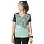 Футболка женская Dynafit Alpine 2 W S/S Tee L Черный-Зеленый - миниатюра 1